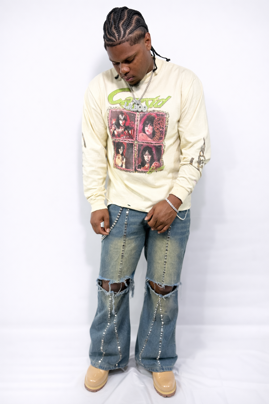 Faded kiss longsleeve