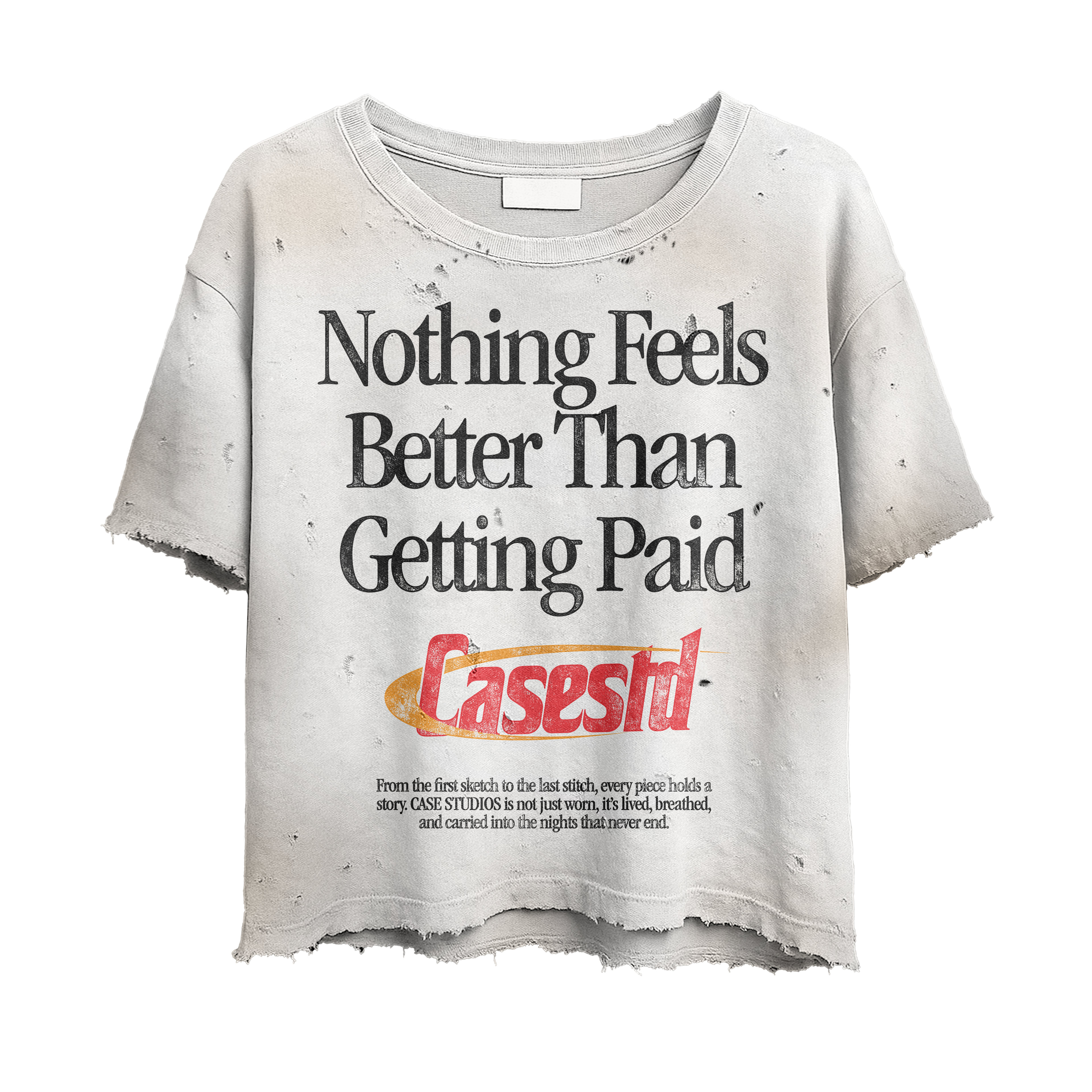 “Not a thing” white tee