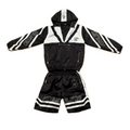 Black and white track suit set